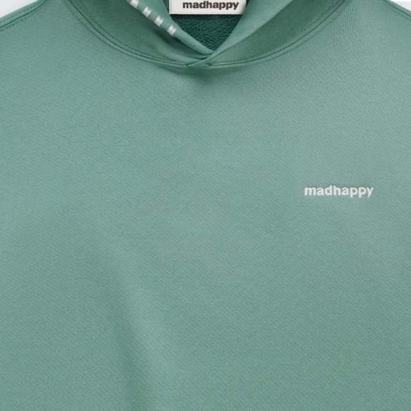 Madhappy Sage Green Hoodie - Picture 2 of 4
